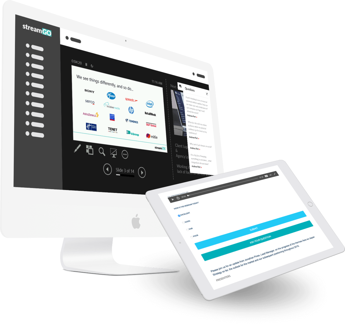 Interactive features